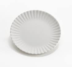 White Melamine Plates