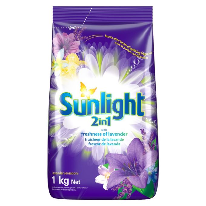 Sunlight Hand washing powder 1kg lavender neoking